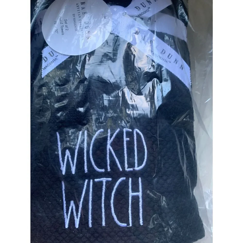 Rae Dunn HALLOWEEN Hand Towels